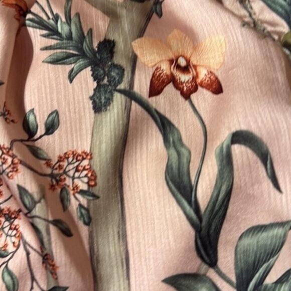 Johanna Ortiz for H&M  Sleeveless Square Floral Print Bow tie top - Picture 5 of 7